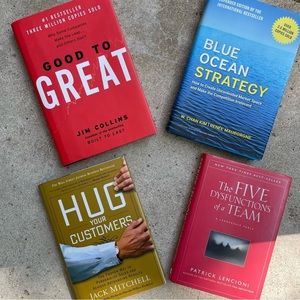Business Leadership Hardcover Book Bundle